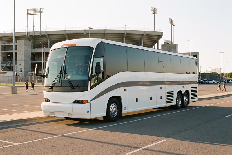Sports Team Charter Bus Rentals in Carrollton, TX