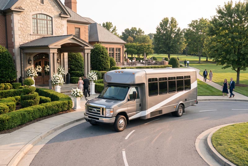 Wedding Shuttle Bus Services in Carrollton, TX